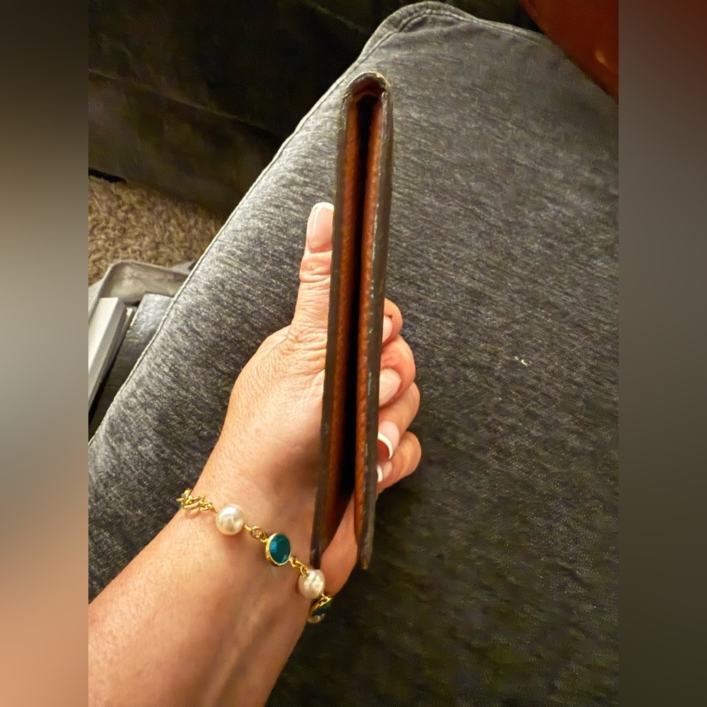 Authentic Rare Louis Vuitton‎ vintage men’s Brown Monogram card/wallet clean EUC - Picture 5 of 16